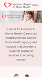 Mobile Screenshot of heartsforhospiceandhomehealth.com
